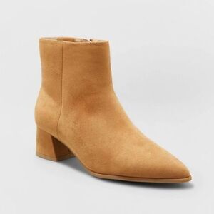 Women's Delilah Heeled Ankle Boots - A New Day